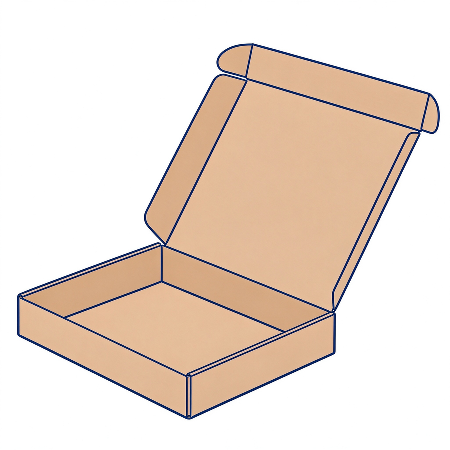 Corrugated Kraft Mailer Box