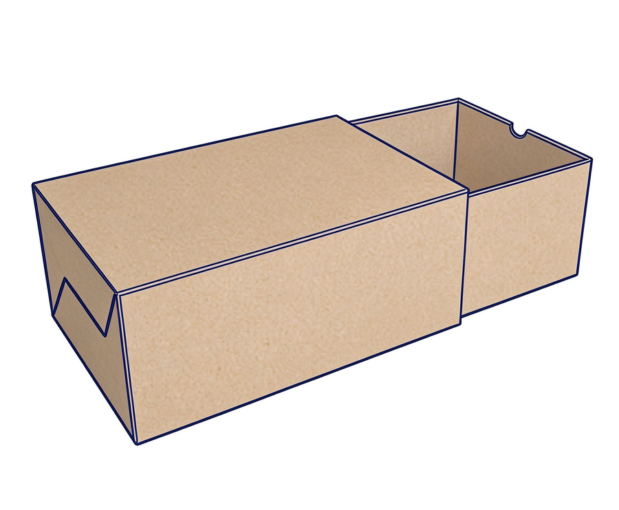 Corrugated Kraft Drawer Box