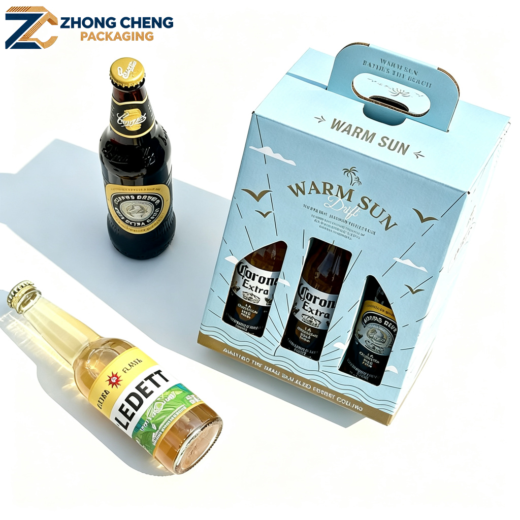 Corrugated Cardboard Beverage Box