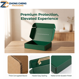 Tear Strip Corrugated Cardboard Zipper Box