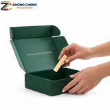 Tear Strip Corrugated Cardboard Zipper Box
