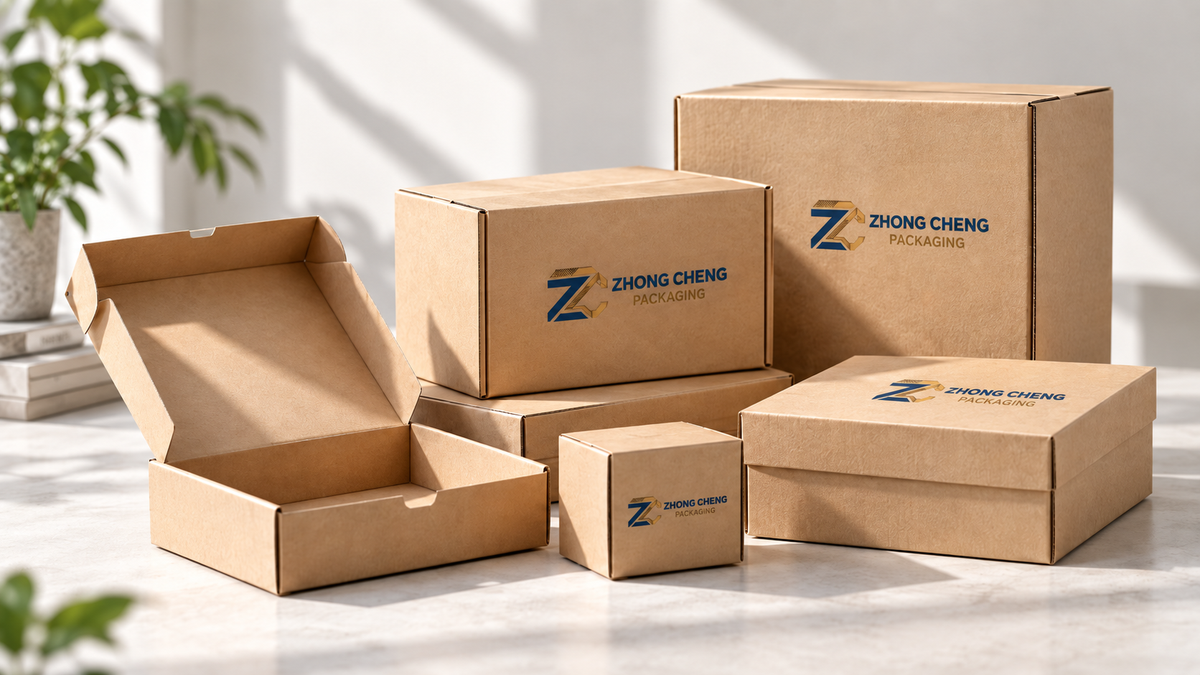 Zhong Cheng branded paper packaging and custom boxes