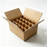 Corrugated Cardboard Carton Shipping Box with Divided