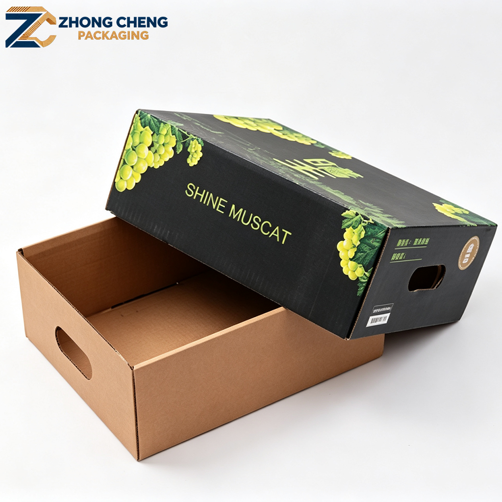 Corrugated Cardboard Fruit & Vegetable Box