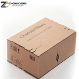 Tear Strip Corrugated Kraft Zipper Box