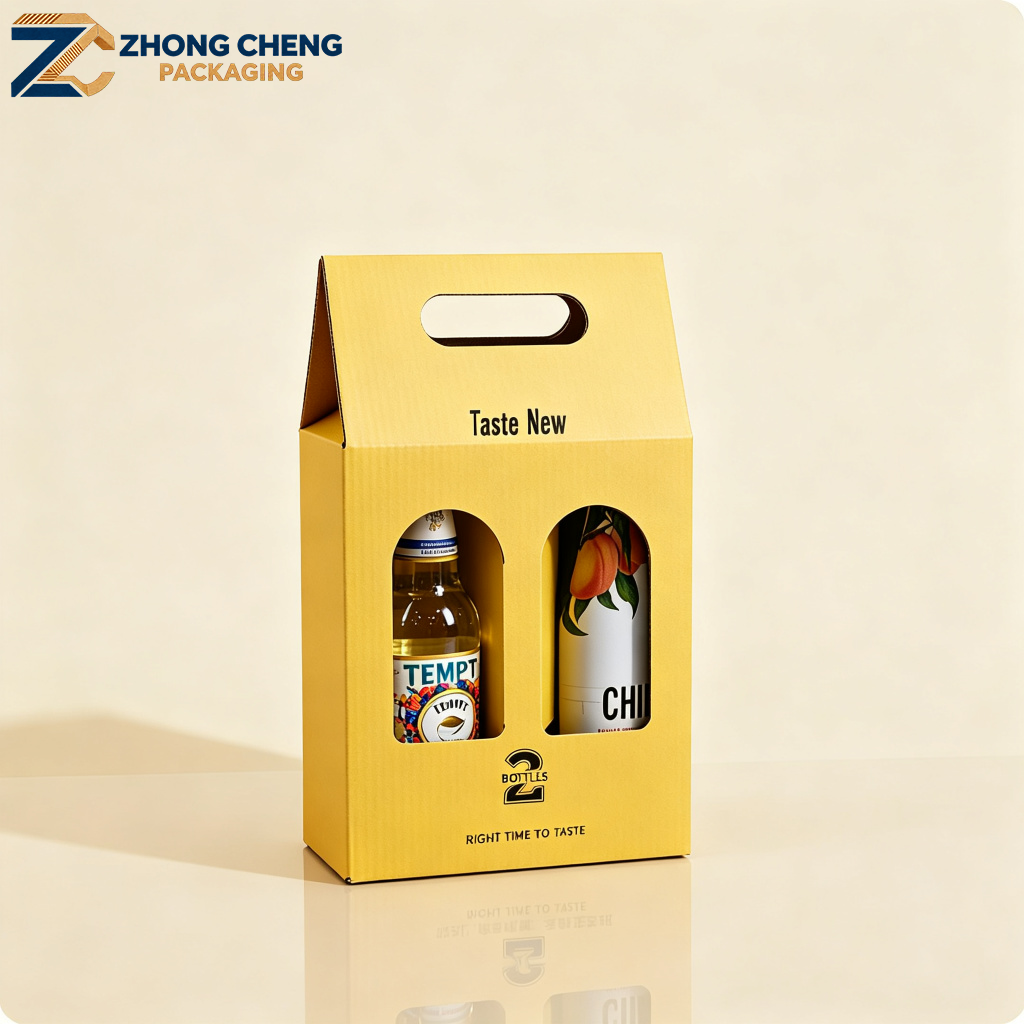 Corrugated Paper Beverage Box