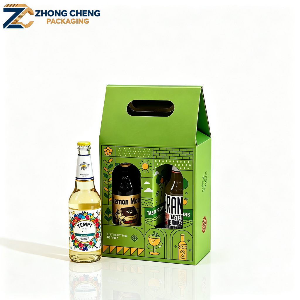 Corrugated Paper Beverage Box