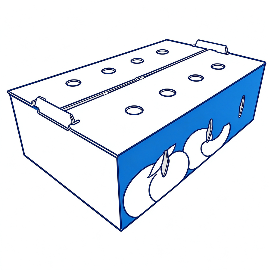 Corrugated Cardboard Fruit & Vegetable Box
