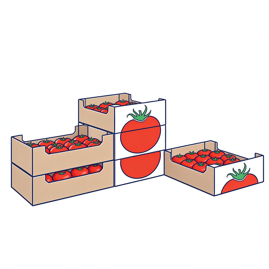 Fruit Display Carton Box