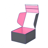 Tear Strip Corrugated Cardboard Zipper Box