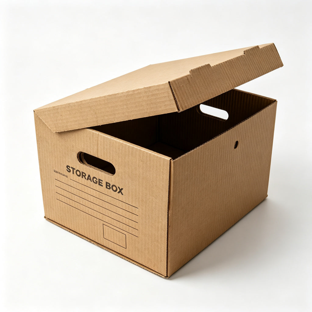 Corrugated Kraft Storage Box