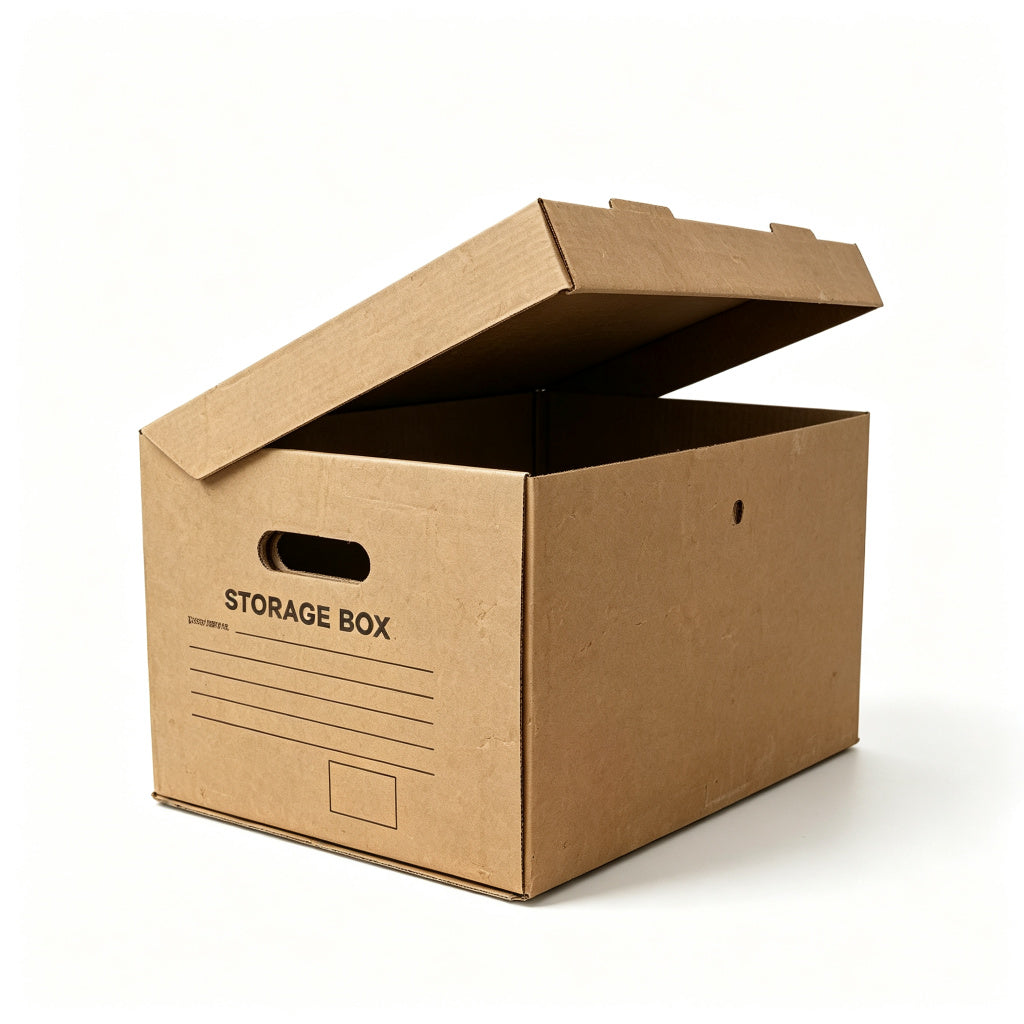 Corrugated Kraft Storage Box